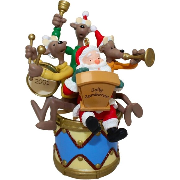 Hallmark Keepsake Ornament 2001 Kris And The Kringles Features Sound - Picture 2 of 2